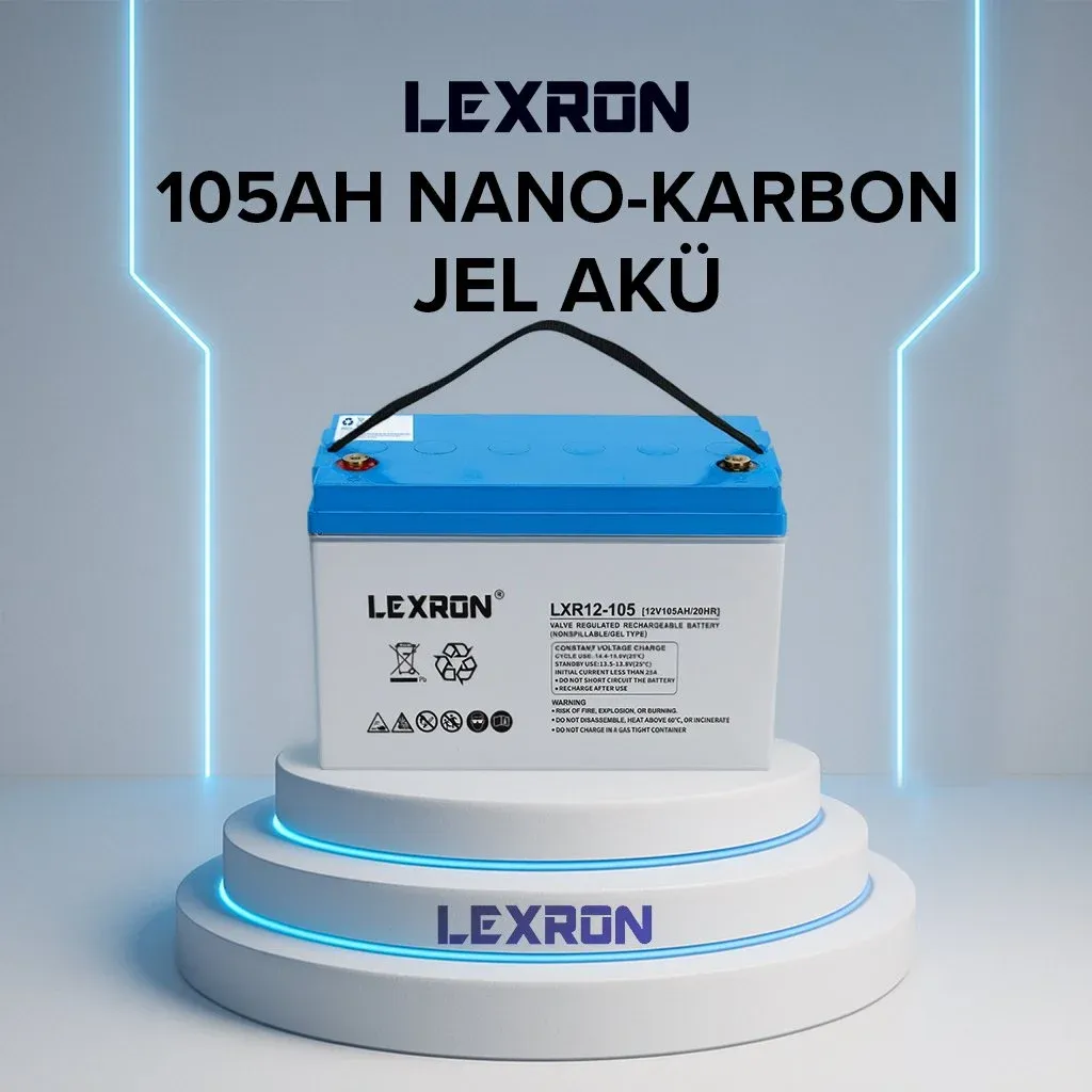 LEXRON 12V 105 AMPER JEL AKÜ