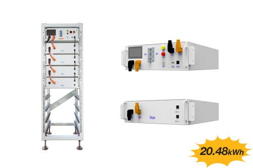 DEYE YÜKSEK VOLTAJ AKÜ LİFEPO4 20.48 kWh HV