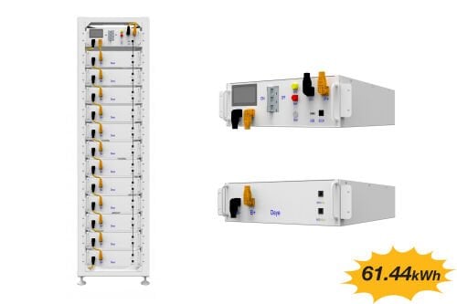 DEYE YÜKSEK VOLTAJ AKÜ LİFEPO4 61.44 kWh HV