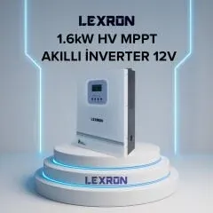 LEXRON 12 V 1.6KW MPPT AKILLI İNVERTER (55-450V)