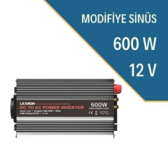 Lexron 12 Volt 600 Watt Modifiye Sinüs İnverter