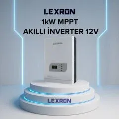 LEXRON 12 V 1KW MPPT AKILLI İNVERTER (15-150V)