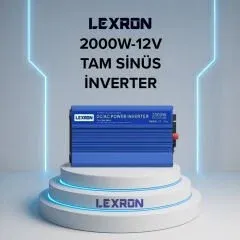 LEXRON 12 V 2000 WATT TAM SİNÜS İNVERTER