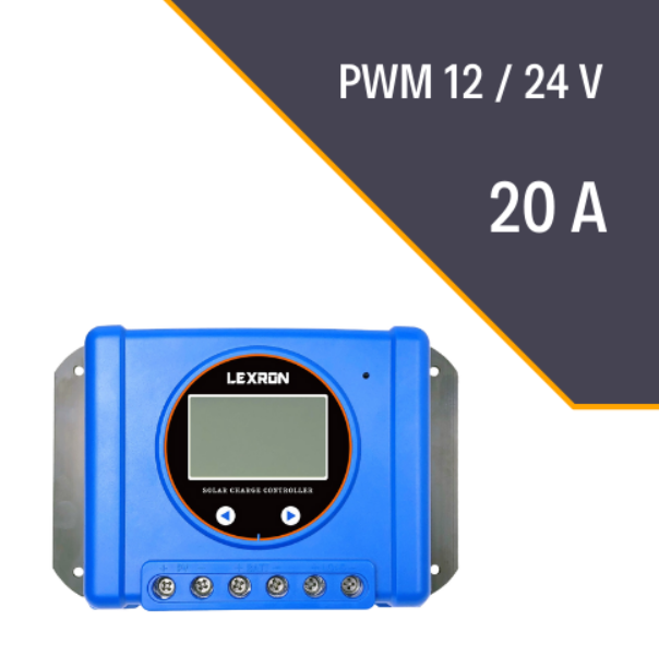 Lexron 20 A PWM Şarj Kontrol Cihazı