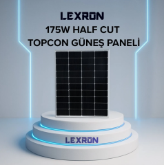 LEXRON 175 MONOKRİSTAL TOPCON GÜNEŞ PANELİ