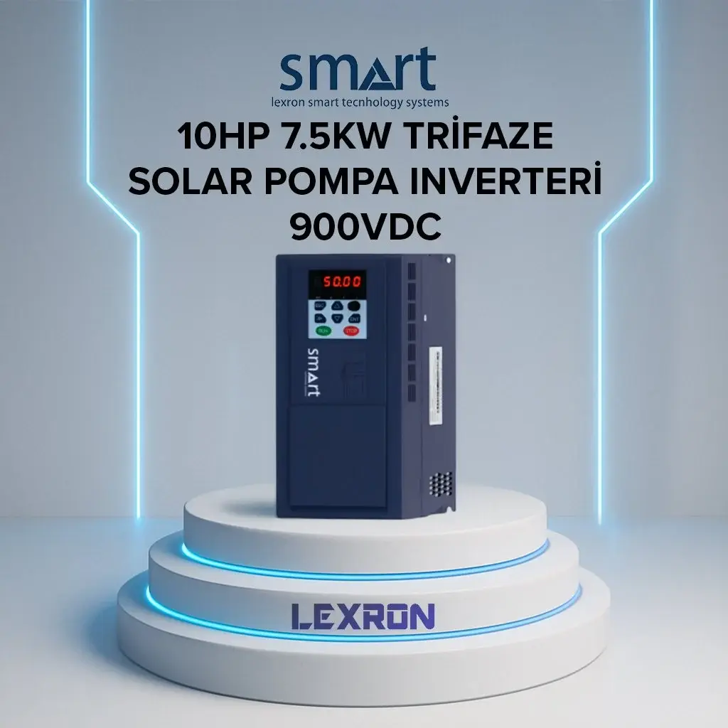 SMART 10 HP 7,5 KW TRİFAZE SOLAR POMPA İNVERTERİ
