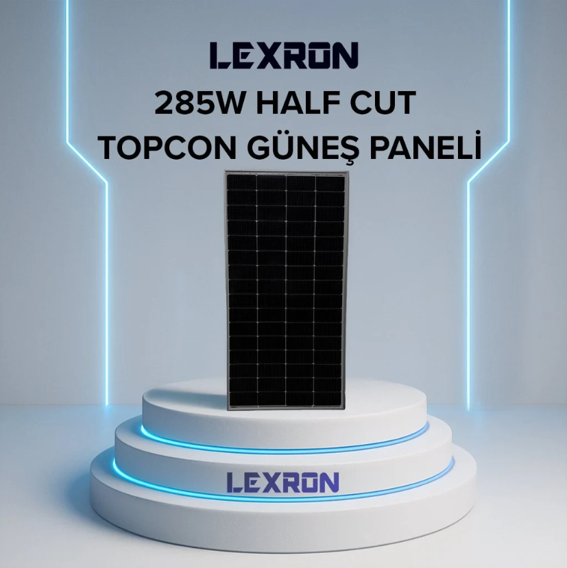 LEXRON 285 W MONOKRİSTAL TOPCON GÜNEŞ PANELİ
