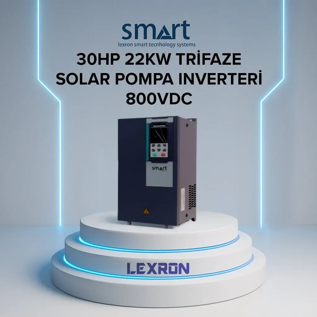 SMART 30 HP 22 KW TRİFAZE SOLAR POMPA İNVERTERİ