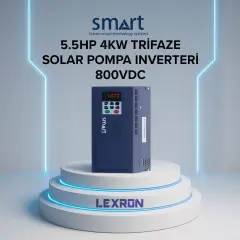 SMART 5,5 HP 4 KW 3X220 VOLT SOLAR POMPA İNVERTERİ