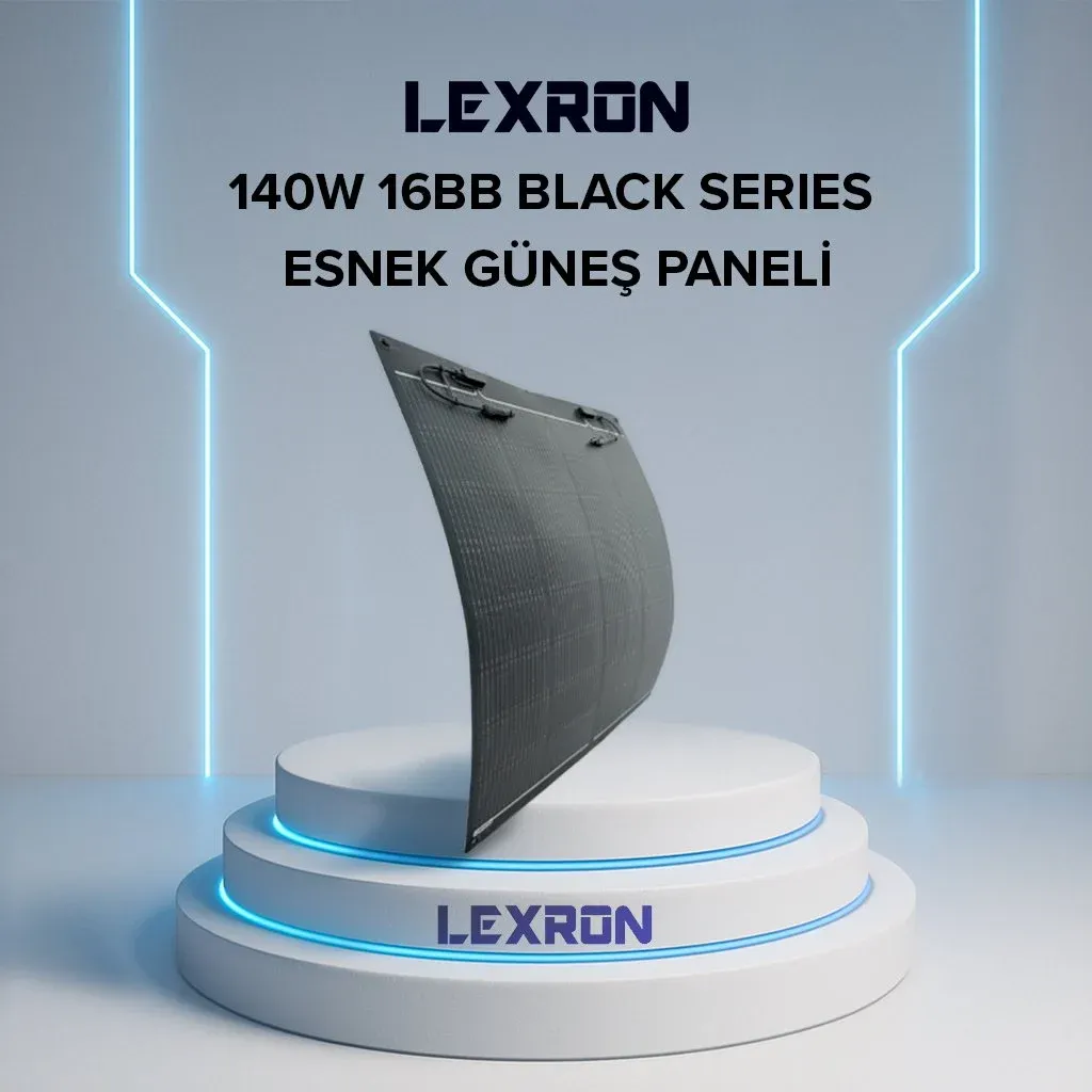 LEXRON 140 WATT 16BB ESNEK TOPCON GÜNEŞ PANELİ