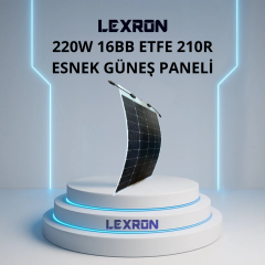 LEXRON220 WATT 16BB ESNEK TOPCON GÜNEŞ PANELİ