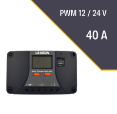 Lexron 40 A PWM Şarj Kontrol Cihazı