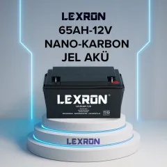 LEXRON 12V 65 AMPER JEL AKÜ