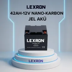 LEXRON 12V 42 AMPER JEL AKÜ