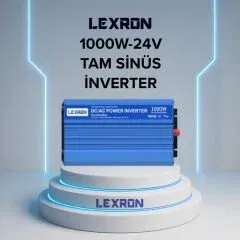 LEXRON 24 V 1000 WATT TAM SİNÜS İNVERTER