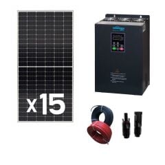 7,5 HP(5,5 KW) GÜNEŞ ENERJİLİ TARIMSAL SULAMA SİSTEMİ