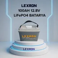 LEXRON 12.8V 100Ah LİFEPO4 AKÜ