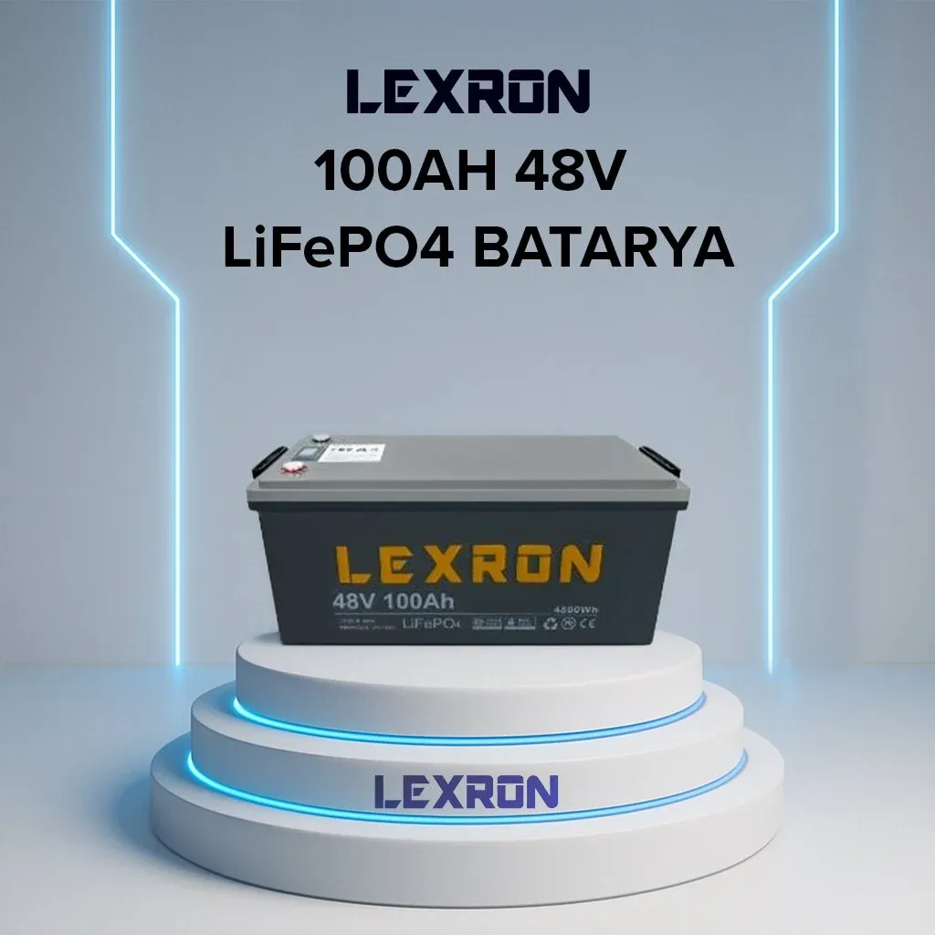 LEXRON 48V 100Ah LİFEPO4 AKÜ
