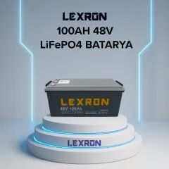 LEXRON 48V 100Ah LİFEPO4 AKÜ