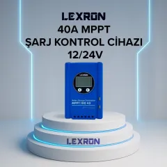 LEXRON 12/24 V 40A MPPT ŞARJ REGÜLATÖRÜ