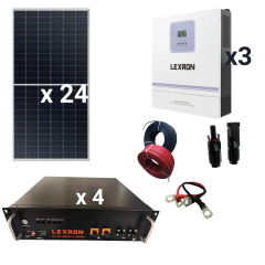 14.160 WATT LİTYUM AKÜLÜ KONFOR EV SİSTEMİ TRİFAZE