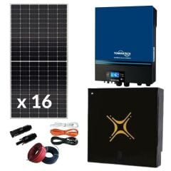 9440 WATT LİTYUM AKÜLÜ GÜNEŞ ENERJİLİ KONFOR EV SİSTEMİ-SOLAR MD BATARYALI