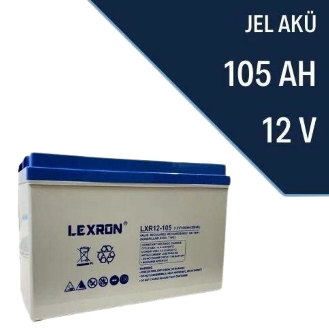 Lexron 105 Amper Jel Akü