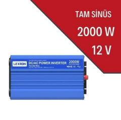 Carspa 12 Volt 2000 Watt Tam Sinüs İnverter