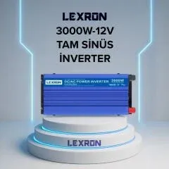 LEXRON 12 V 3000 WATT TAM SİNÜS İNVERTER
