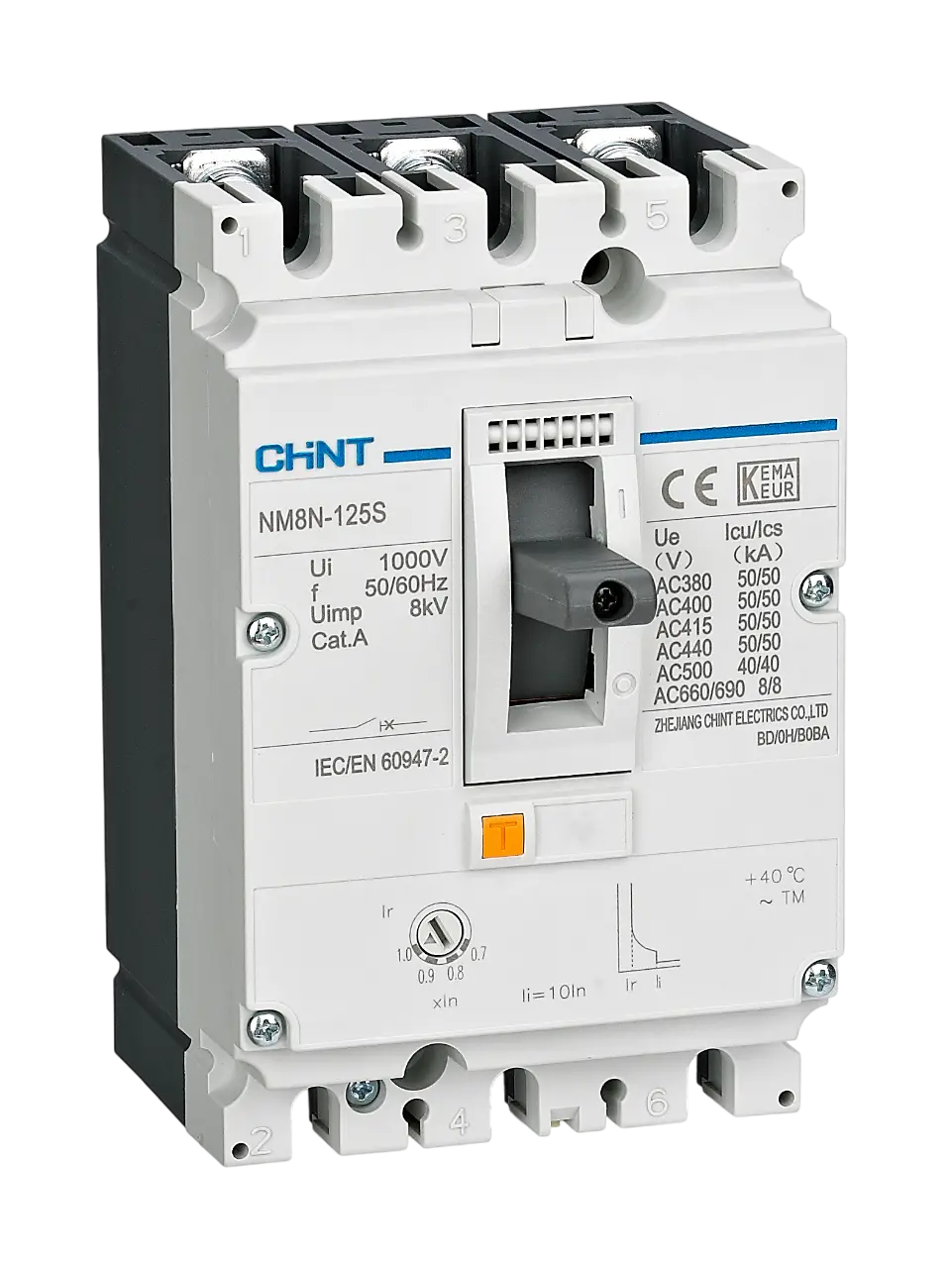 NM8N-125S 3 Kutuplu 80A AYARLI 50 KA