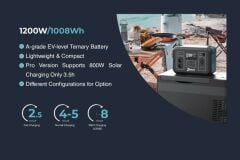 ORBUS 1200 WATT TAŞINABİLİR GÜÇ İSTASYONU