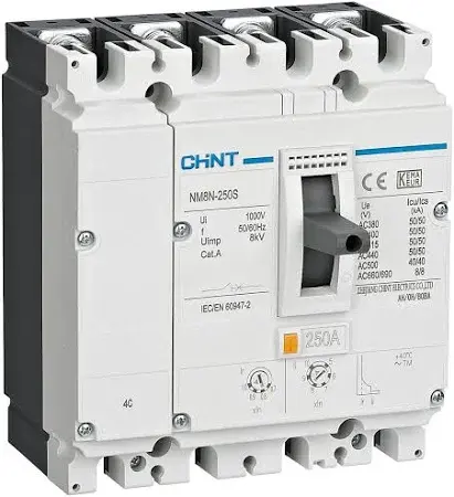 NM8N-125S 4 Kutuplu 200A AYARLI 50 KA