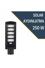 Lexron 250 W Solar Güneş Enerjili Bahçe Ve Sokak Lambası