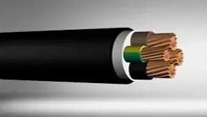 3X50+25 N2XH KABLO SİYAH(1 metre)