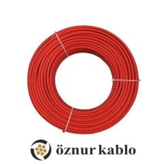 Öznur 6 MM Solar Kablo Kırmızı (100 MT) PV Solar Kablo
