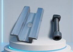 40 MM ORTA KELEPÇE (imbus cıvata+kare somun)(100 Adet)