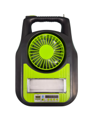 Işıldak GS-909 Güneş Enerjili MP3RADYO USB Şarj Edilebilir Fener Solar Aydınlatma