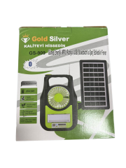 Işıldak GS-909 Güneş Enerjili MP3RADYO USB Şarj Edilebilir Fener Solar Aydınlatma