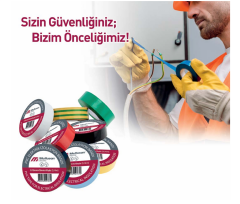 Mutlusan Siyah Izole Bant 10 Lu Paket