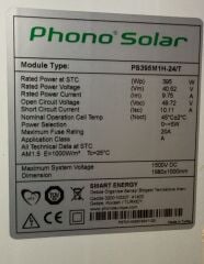 PHONO SOLAR 395 WATT MONOKRİSTAL GÜNEŞ PANELİ(6 ADET)