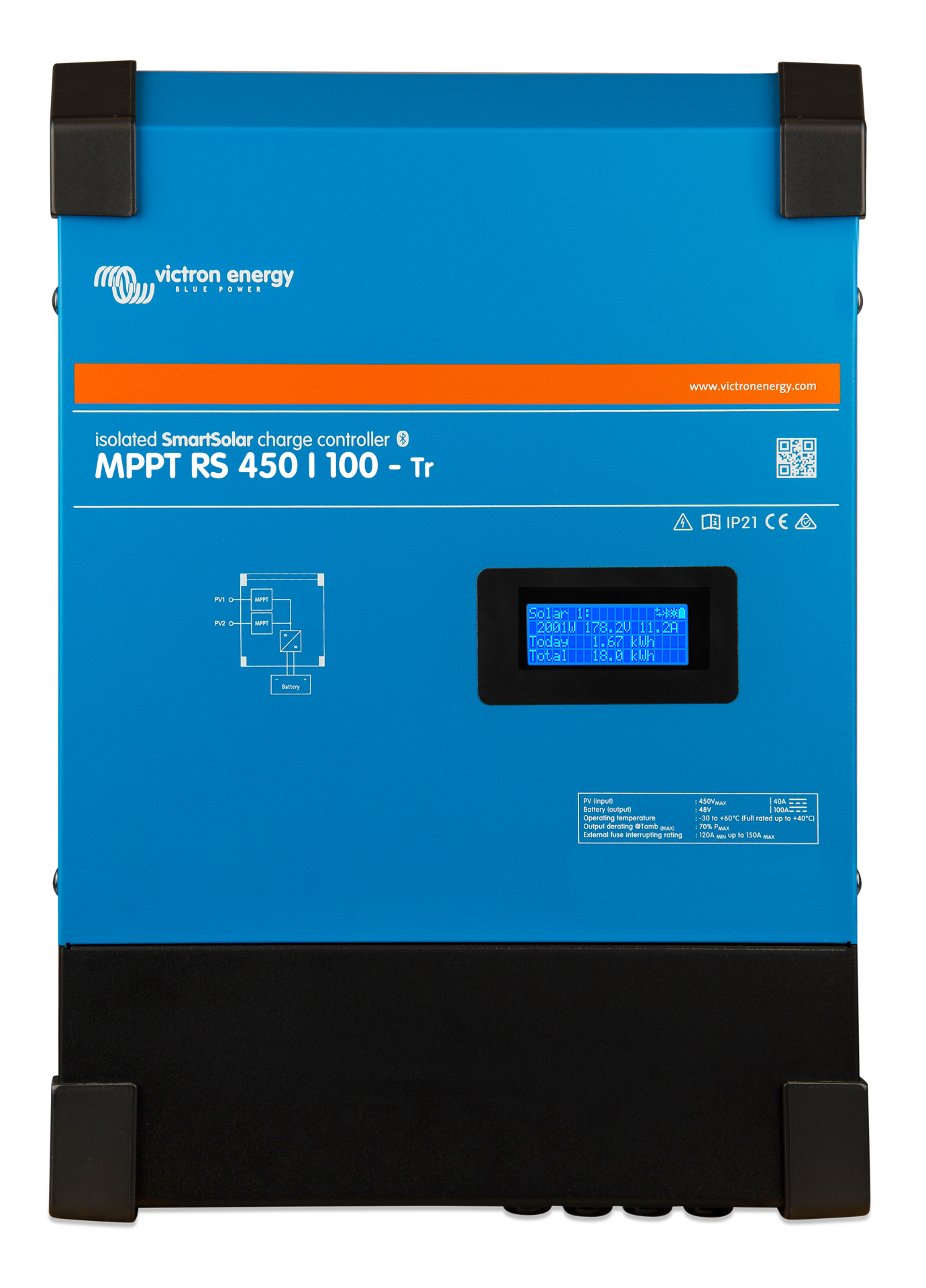 Victron Energy SmartSolar MPPT RS 450/100-TR Solar Şarj Kontrol Cihazı