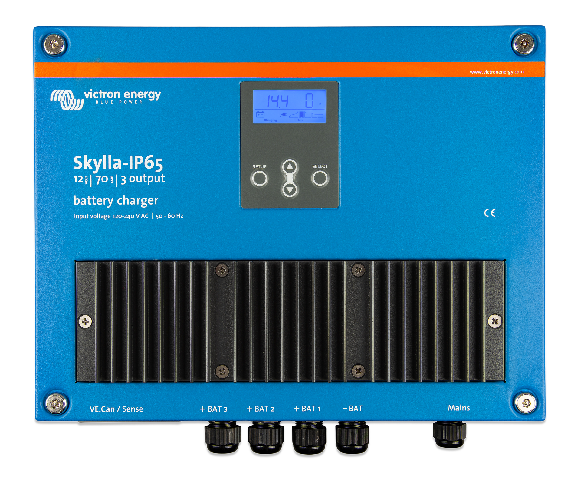 Victron Energy Skylla IP65 12/70 (3) 120/240V