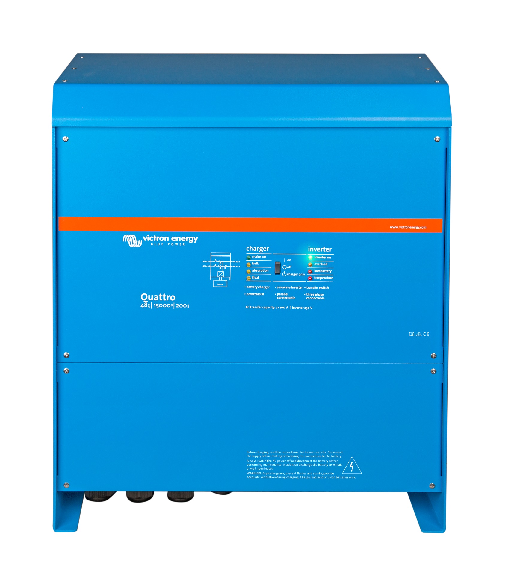 Victron Energy Quattro 48/15000/200-100/100