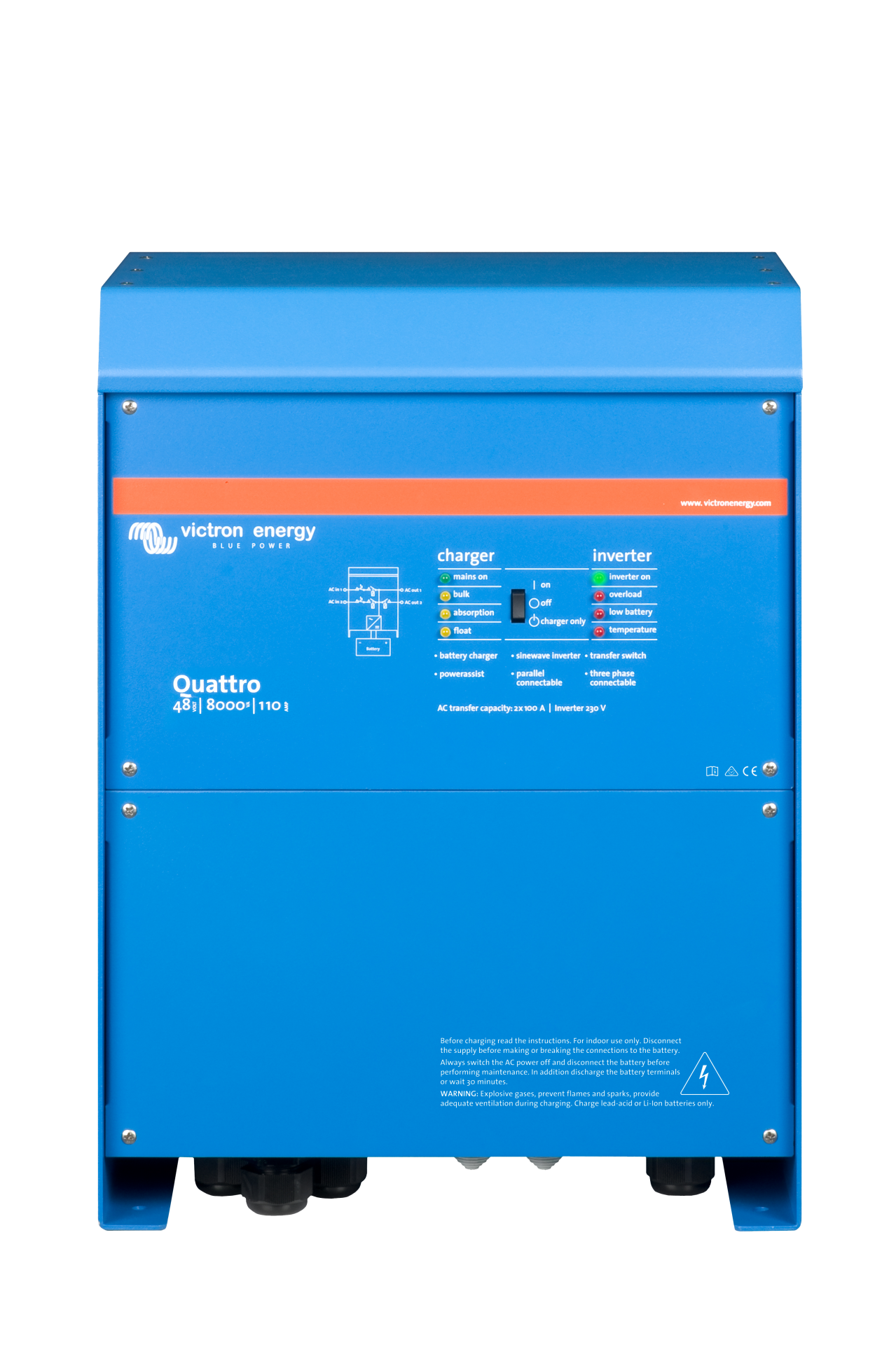 Victron Energy Quattro 48/8000/110-100/100