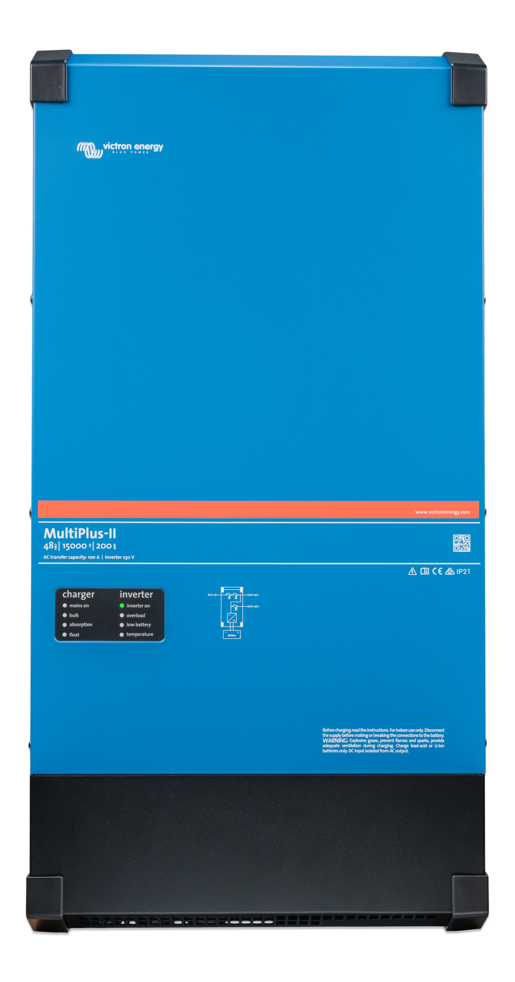 Victron Energy MultiPlus-II Inverter 48/15000/200-100