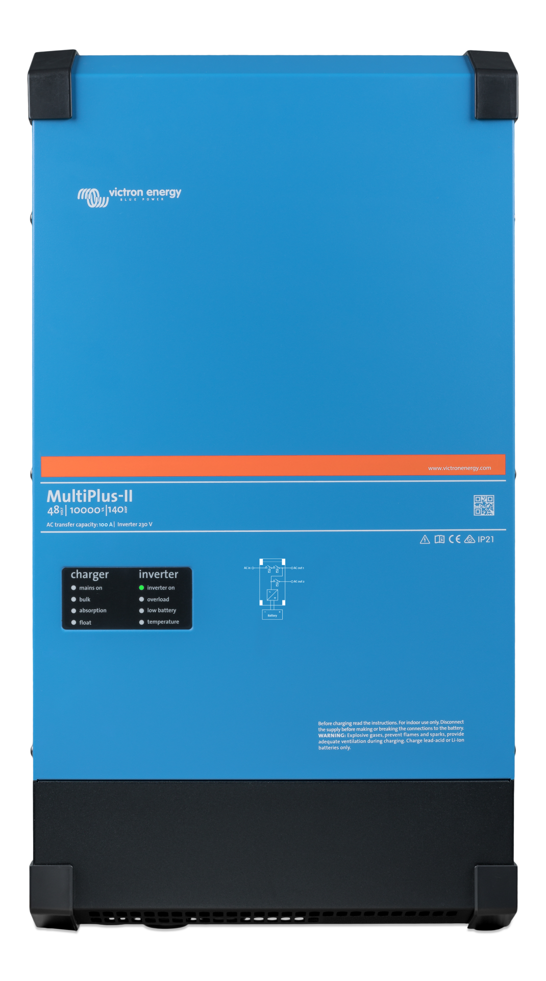 Victron Energy  MultiPlus-II Inverter 48/10000/140-100