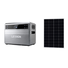 Lexron 2000 W  Taşınabilir Solar Jeneratör- 240 Watt Güneş Paneli