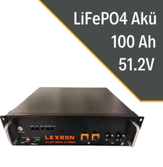 Lexron 51.2 Volt 100 ah Lityum Batarya