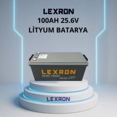 LEXRON 25.6V 100Ah LİFEPO4 AKÜ
