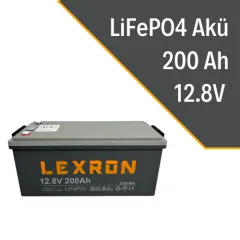 LEXRON 200AH 12.8V LİTYUM AKÜ